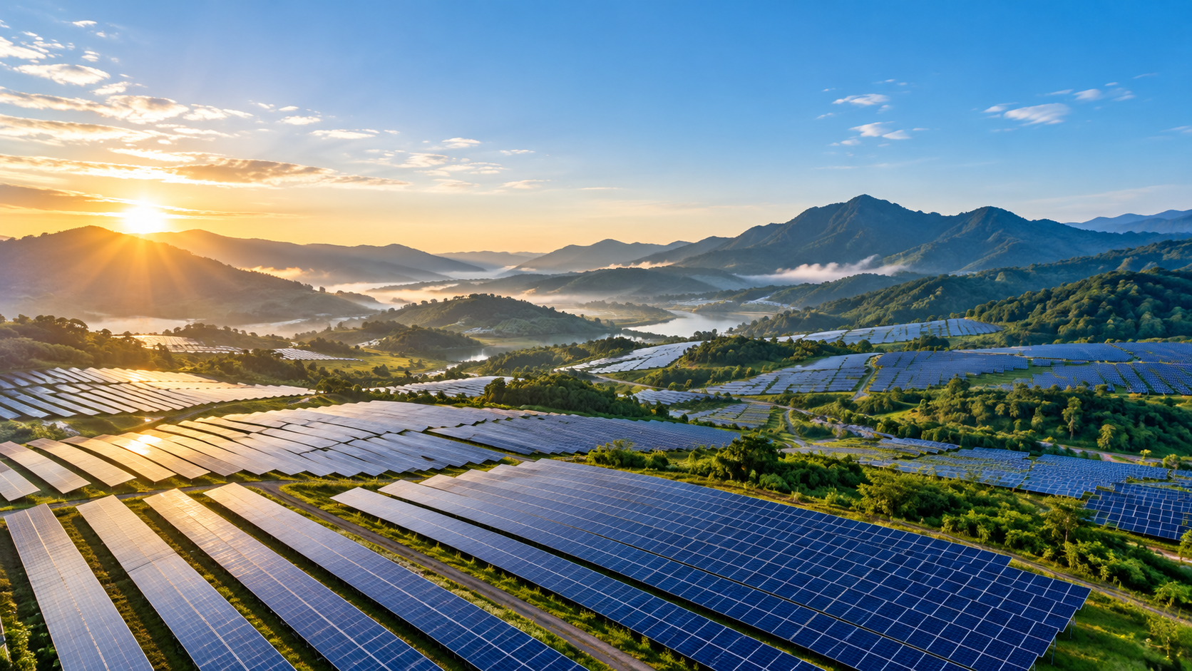 Utility-scale solar · Application scene